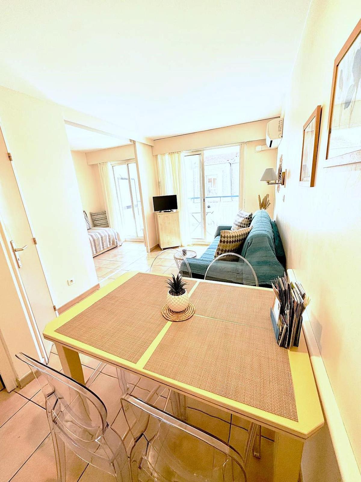 Les Rivages 2P Terrasse Parking Apartment Menton Exterior photo